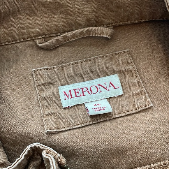 Brown utility jacket - Picture 3 of 6